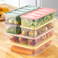 Stella, 6 Piece Freezer Storage Container Set, Multi