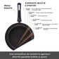 Biogranite, 12 Piece Non-Stick Cookware Set, Blackgold