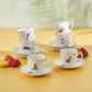 Little Prince, 12 Piese, Set cești de Cafea Turcească pentru 6 persoane, 80ML, Multi