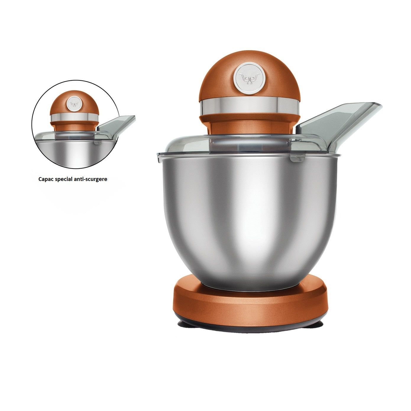 Mastermaid Chef, Mixer cu Suport, Bronzy, 1500W, 5 LT