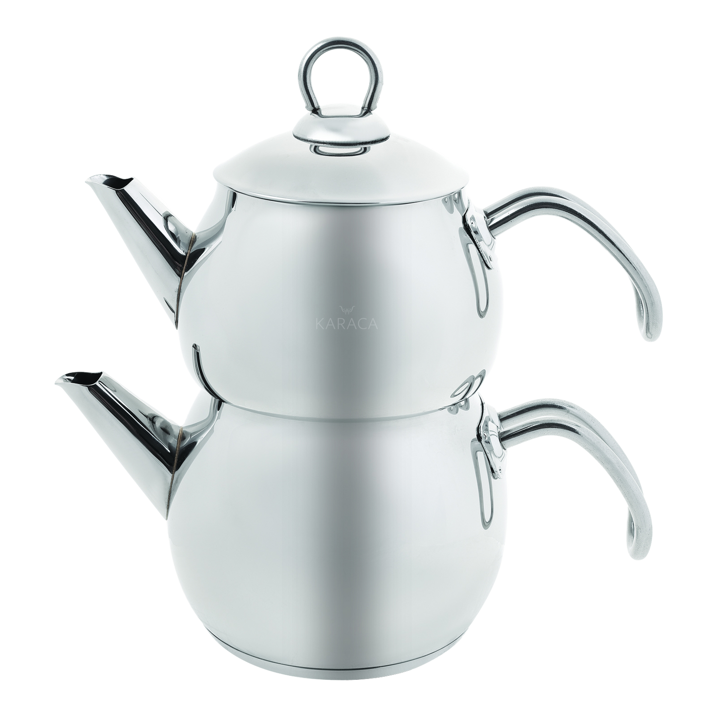 Belinay, Stainless Steel Teapot Set, Medium, Silver