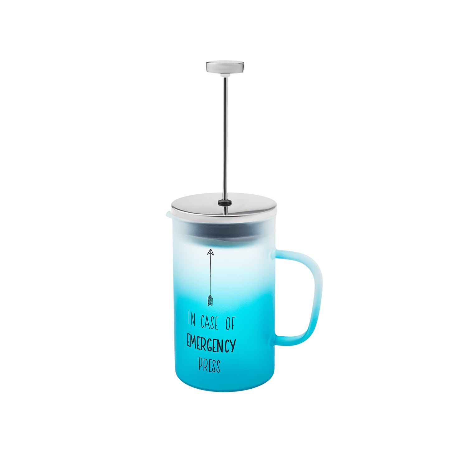 Karaca Emergency French Press 600 Ml Blue