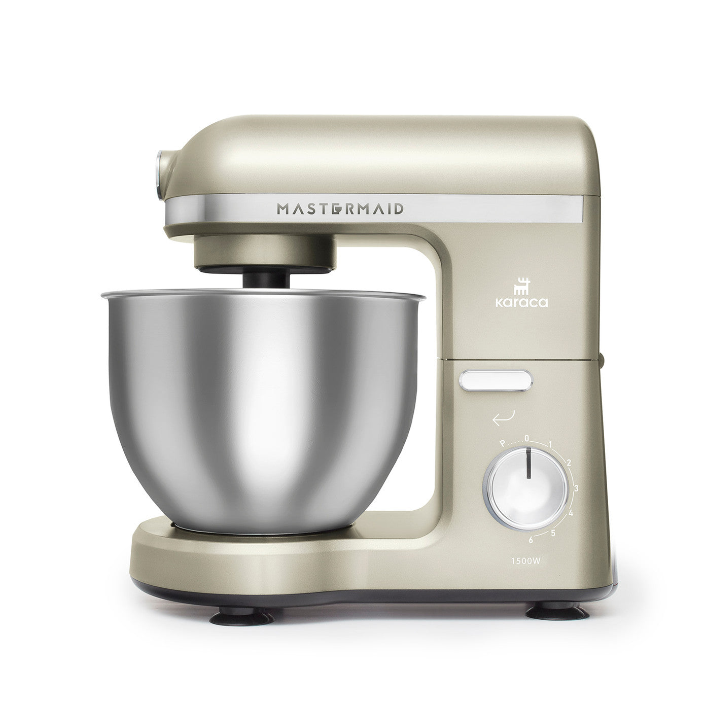 Mastermaid Chef Pro, Twin-Arm Stand Mixer, Soft Cream, 1500W, 5 LT