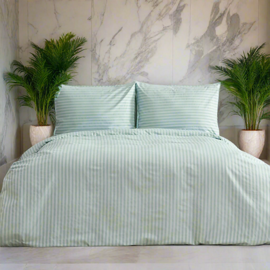 Josef, Duvet Cover Set, Double, Mint