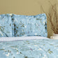 Orville, 100% Turkish Cotton Duvet Cover Set, Double, Blue