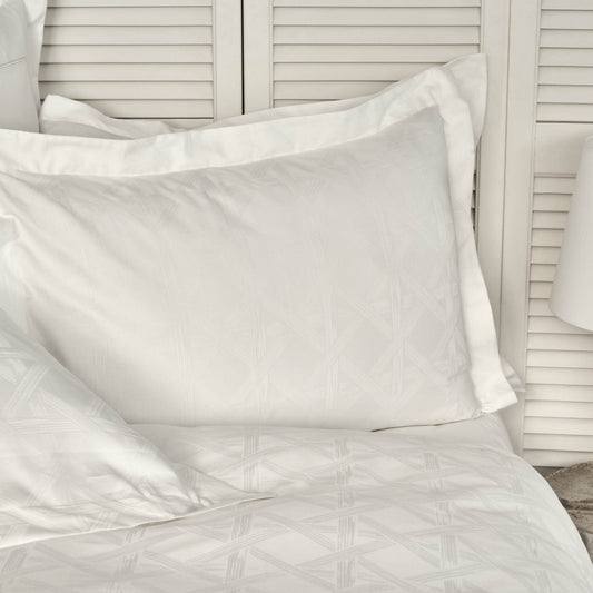 Karaca Home White Colletion Santino 100% Cotton Double Duvet Cover Set