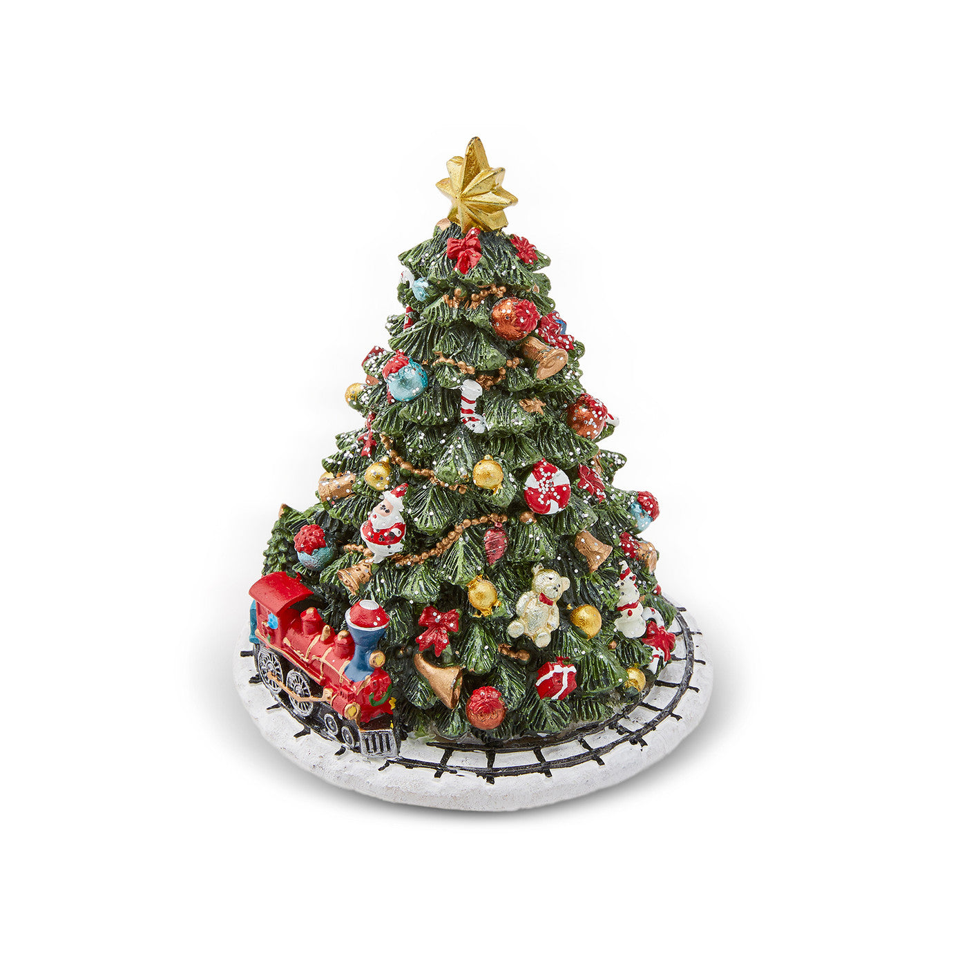 Tree, Musical Decorative Object, 15cm, Multi