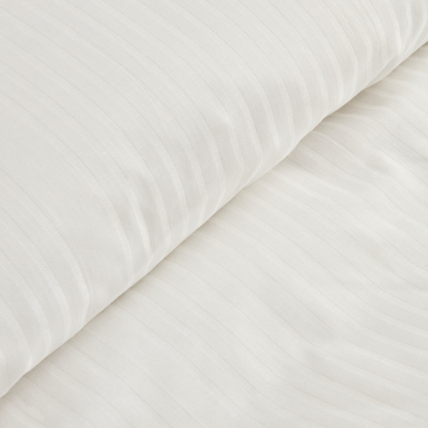 Uniq, 100% Cotton Duvet Cover Set, Single, White