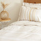 Keira, 100% Turkish Cotton Duvet Cover Set, Double, Beige