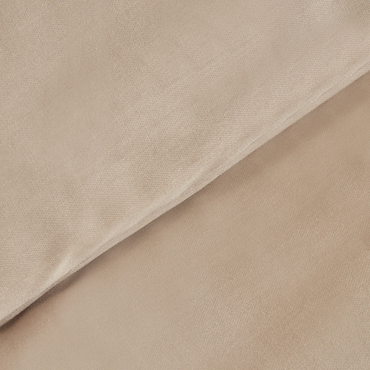 Weena, 100% Cotton Duvet Cover Set with Pique, Double, Beige