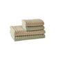 Morina, 4 Piece Towel Set, Mint Beige