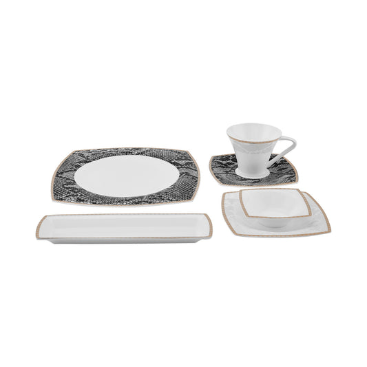 Fine Pearl Sahmeran, 26 Piese, Set de mic dejun Pentru 6 persoane