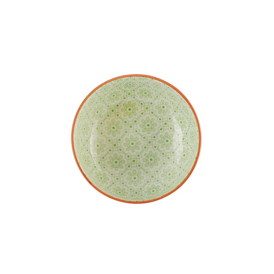 Floral Round, Bol de Gustări, 10cm, Verde