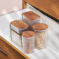 Massimo, Storage Container, Transparent Brown