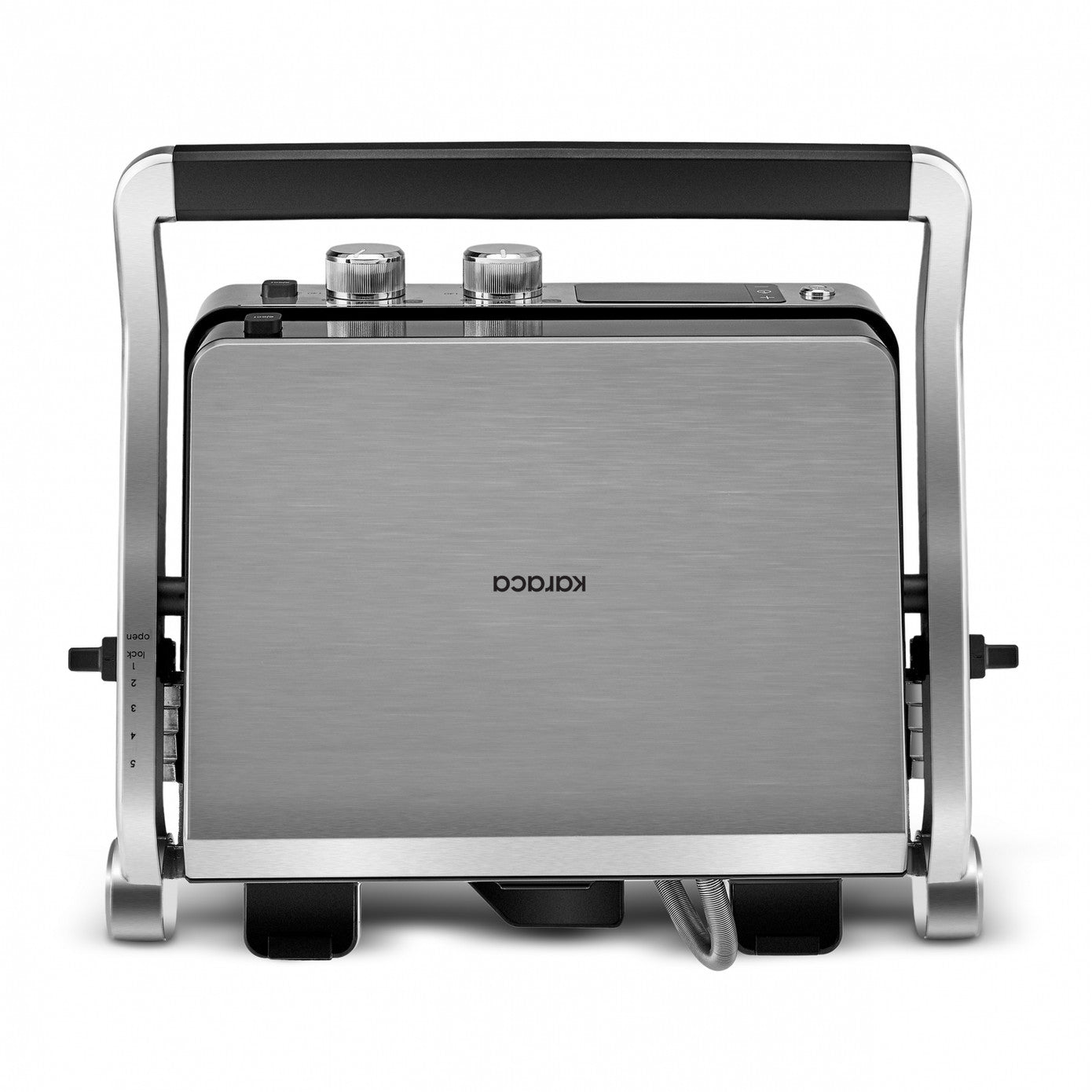 Compact, Grill and Toaster, Inox, 2000W