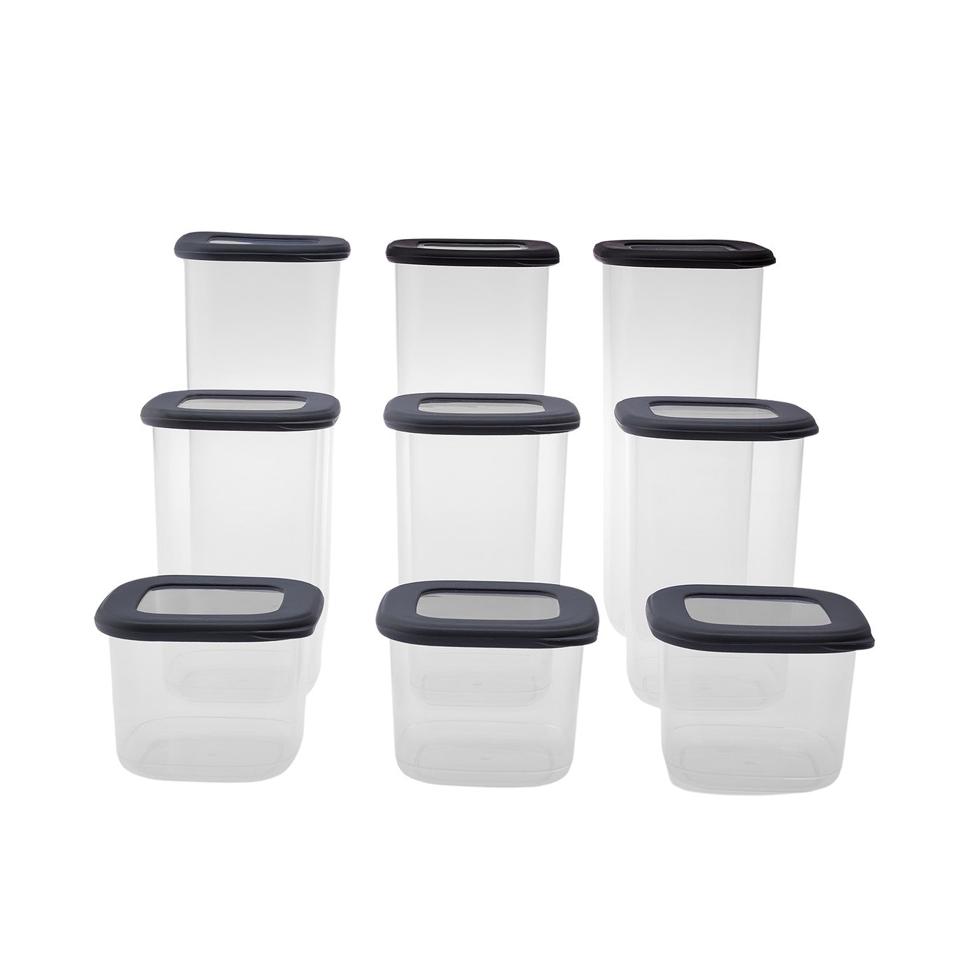 Rise, 9 Piece Storage Container Set, Anthratice