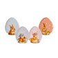 Easter, 4 Piese, Set de Farfurie pentru Tort, Multi