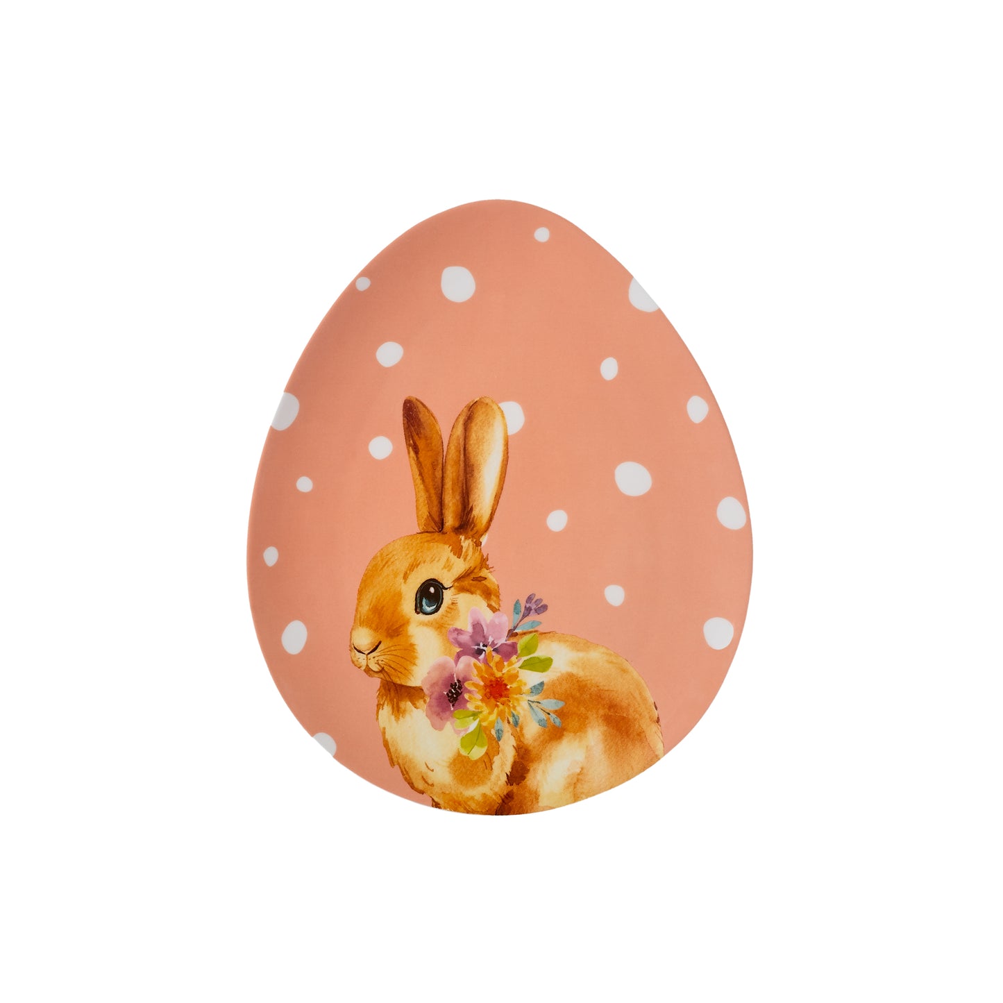 Easter, 4 Piese, Set de Farfurie pentru Tort, Multi