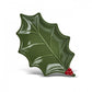 New Year Christmas Kokina, Platou de Servire, 22cm, Verde