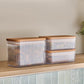 Massimo, 3 Piece Storage Container Set, Wood