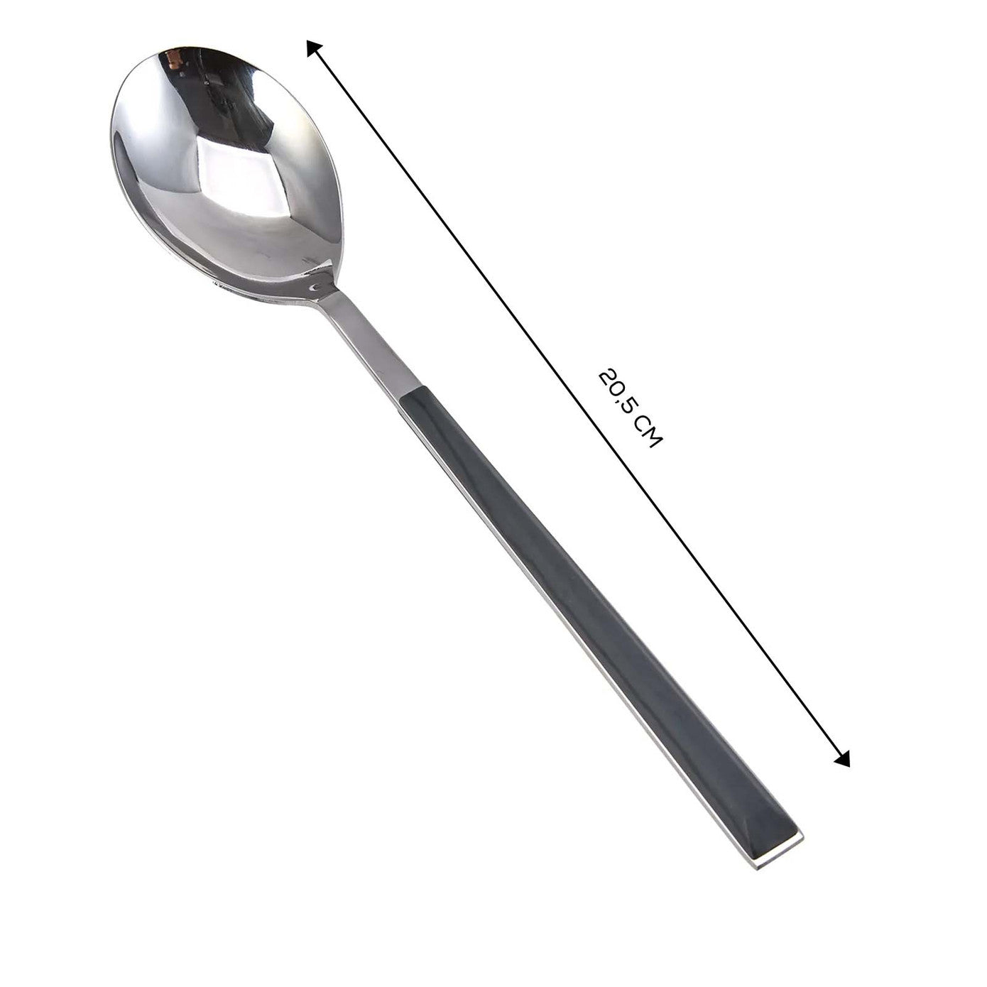 Salzburg, Stainless Steel Table Spoon, Anthracite Silver