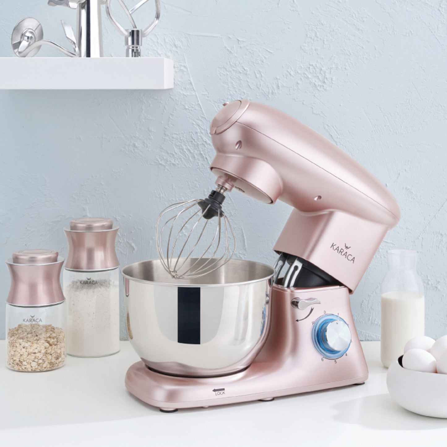 Multichef Chef, Stand Mixer, Rosegold, 1400W, 5,5 LT