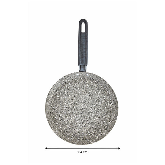 Karaca Dark Silver Bio Granite Crepe Pan 24 cm Non-toxic