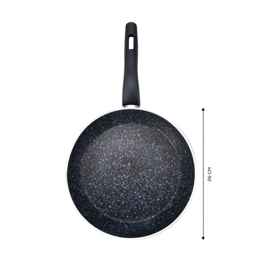 Karaca Dark Stone Biogranite Frying Pan 26cm