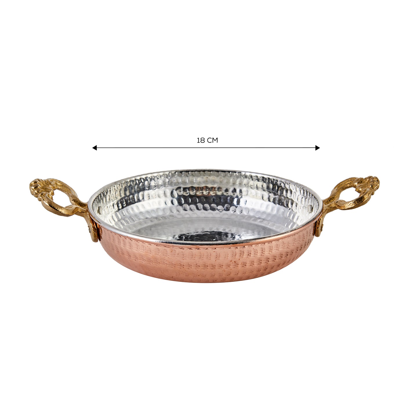 Karaca Antik Copper Egg Pan 18 cm Non-toxic