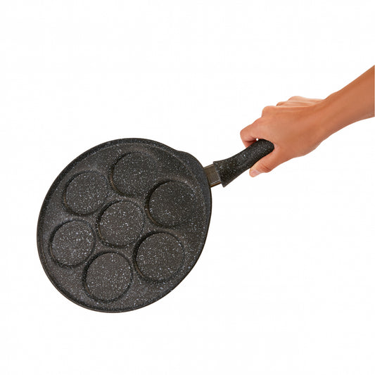 Karaca Love of Kitchen Biogranite Pancake Pan, 26 cm, Grey