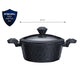 BioDiamond, Non-Stick Oala, Inductie, 20cm, Negru