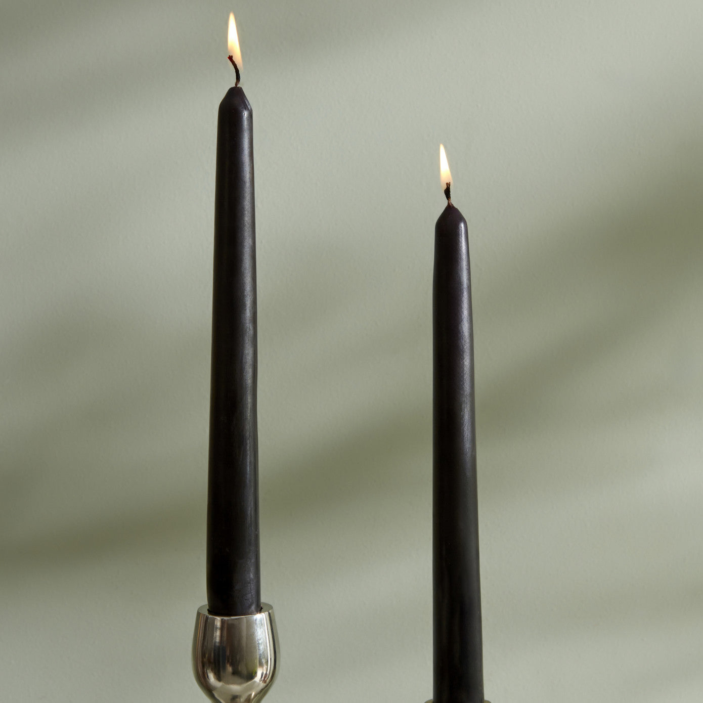 Andy, 2 Piece Candle, 23cm, Black