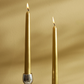 Andy, 2 Piece Candle, 24cm, Gold