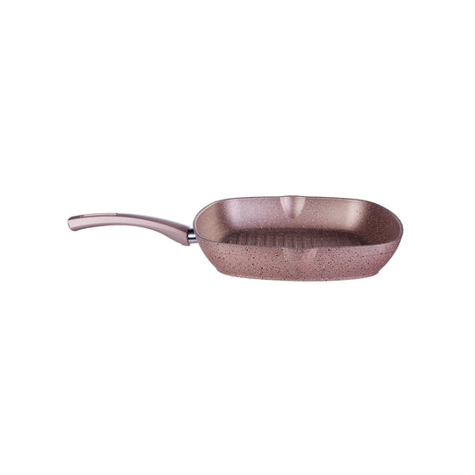 Karaca Biogranite Rosegold Frying Pan and Grill Set