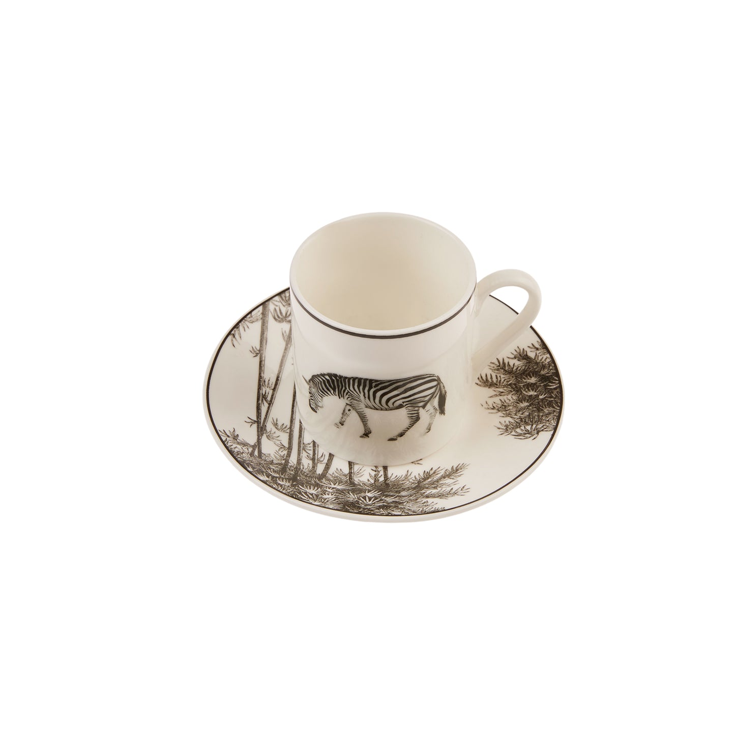 Karaca Jungle 6 Person Coffee Cup Set