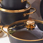 Set de vase de gătit Karaca Bio Diamond Power auriu, 8 piese