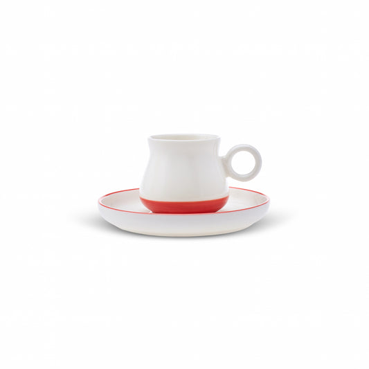 Karaca Renkser Coffee Cup Set For 4 Person