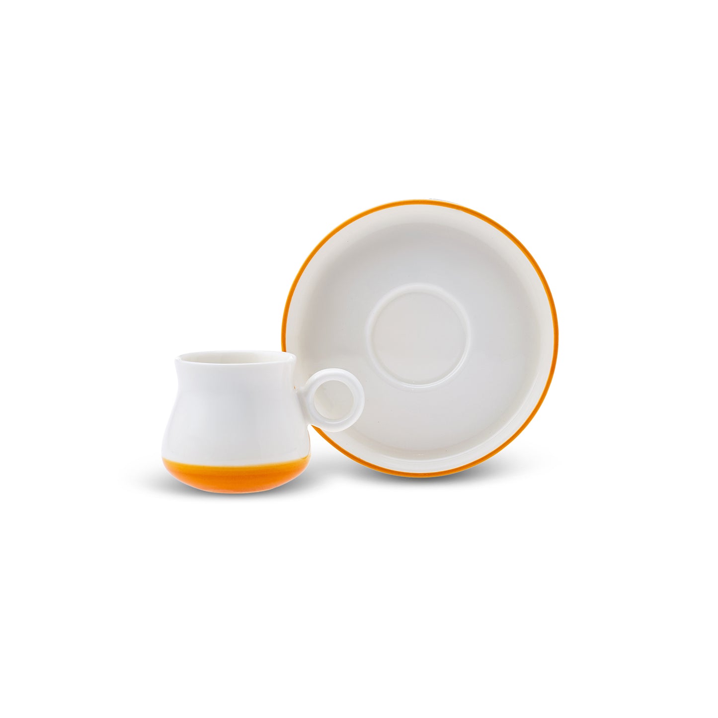 Karaca Renkser Set cești de cafea pentru 4 persoane (90 ml)