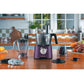 Mastermaid Power, Multifunctional 10 in 1 Food Preparation Set, Grape Purple, 2000W