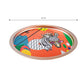 Karaca Metal Tray Round 35 cm