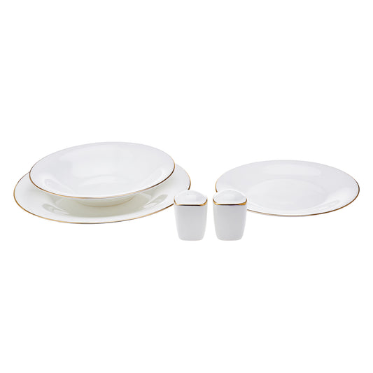 Karaca Fıne Pearl Bonnıe 18 Pcs Dinnerware Set for 6 Person