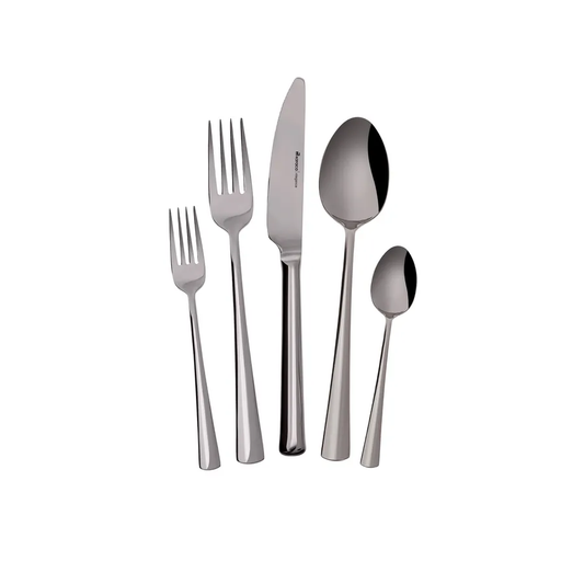 Karaca Arcadia 30 Piece Cutlery Set Shiny Black