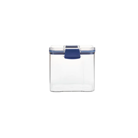 Solida, Storage Container, Blue Transparent