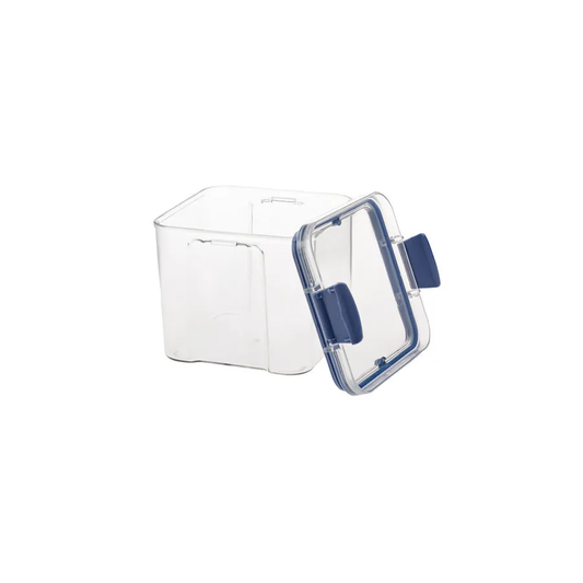 Solida, Storage Container, Blue Transparent