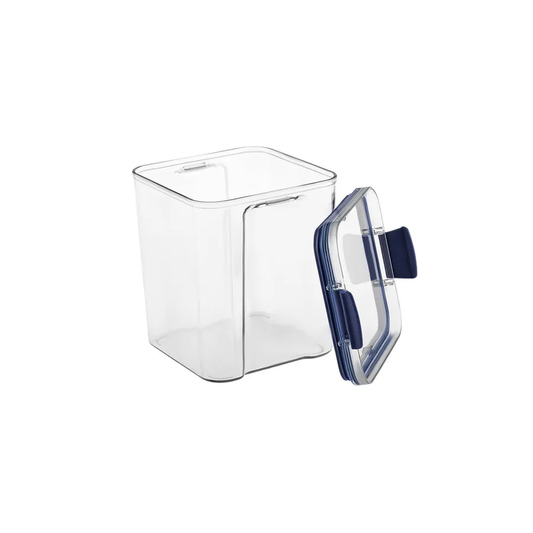 Solida, Storage Container, Blue Transparent