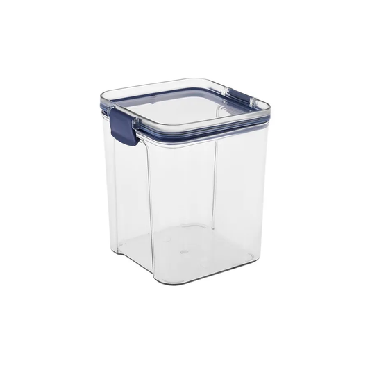 Solida, Storage Container, Blue Transparent