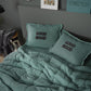 Motto Cotton Comfort, Quilt Set, Double, Petrol