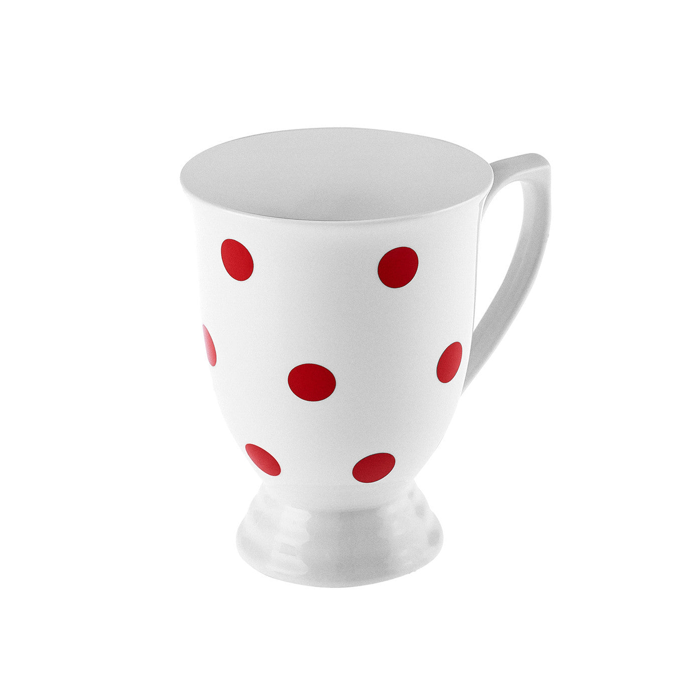 Polka Dot, Cană, 360ML, Alb Multi