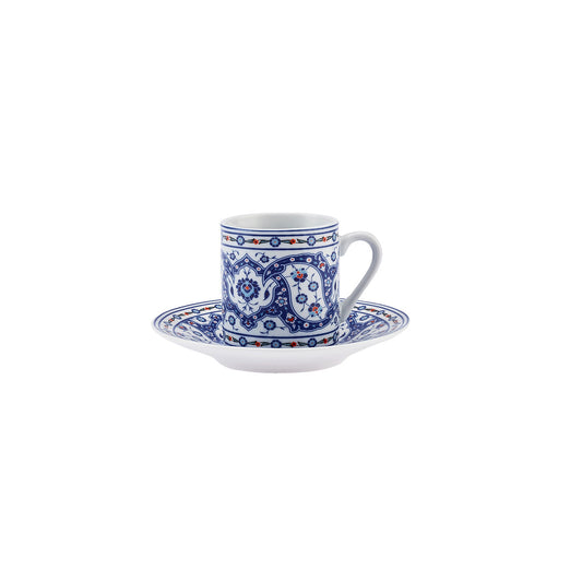 Karaca Gulhane Set cesti de cafea pentru 2 persoane 80 ml