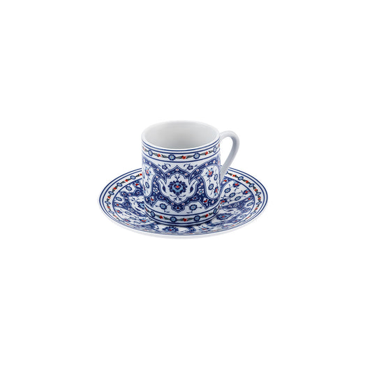 Karaca Gulhane Set cesti de cafea pentru 2 persoane 80 ml